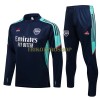 Arsenal Sweatshirts Anzüge Suit Quarter-zip 2022-23 Blaugrüne Für Herren